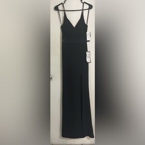 BRAND NEW black gown